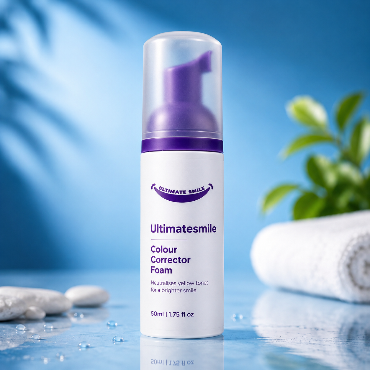 Colour corrector foam