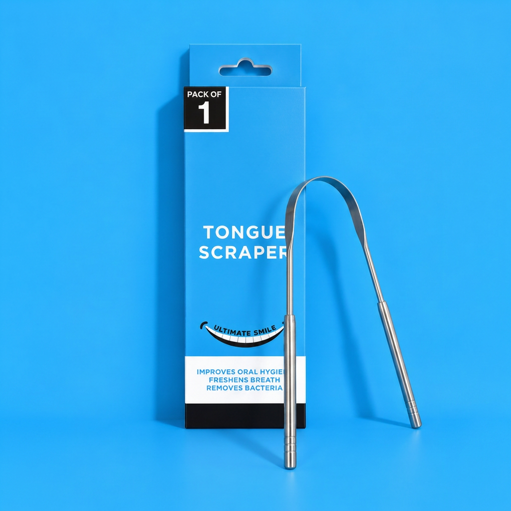 Square Tongue Scraper image